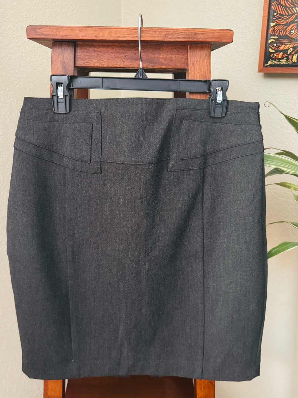 Express Black Pencil Skirt